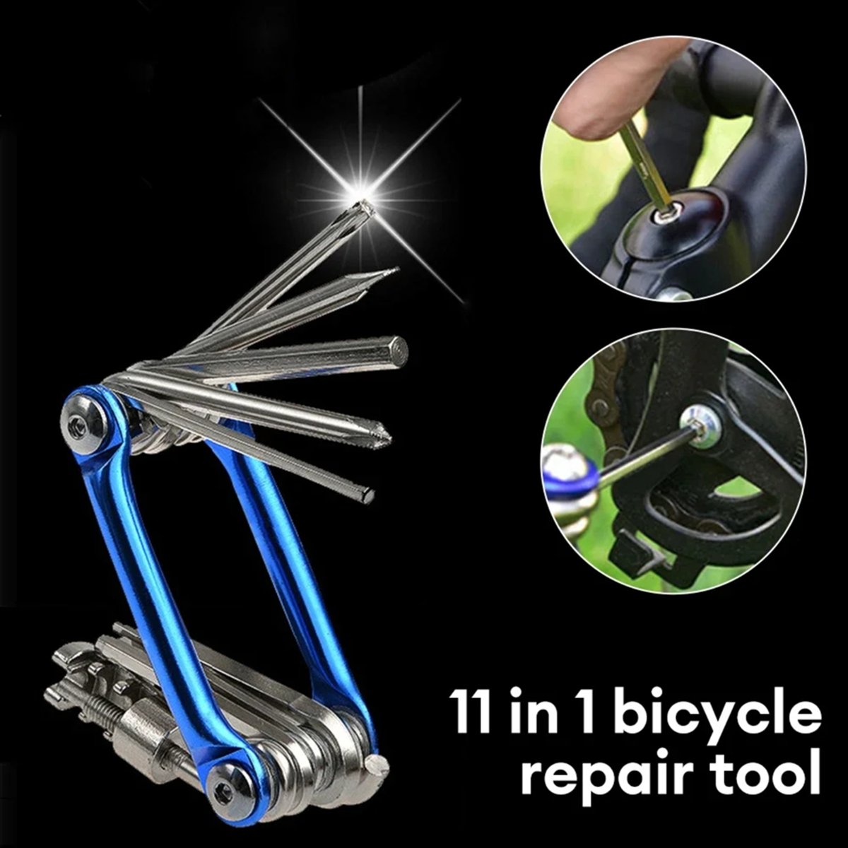 Bicycle Chain - Многофункциональный набор инструментов ABPF 11-в-1 для