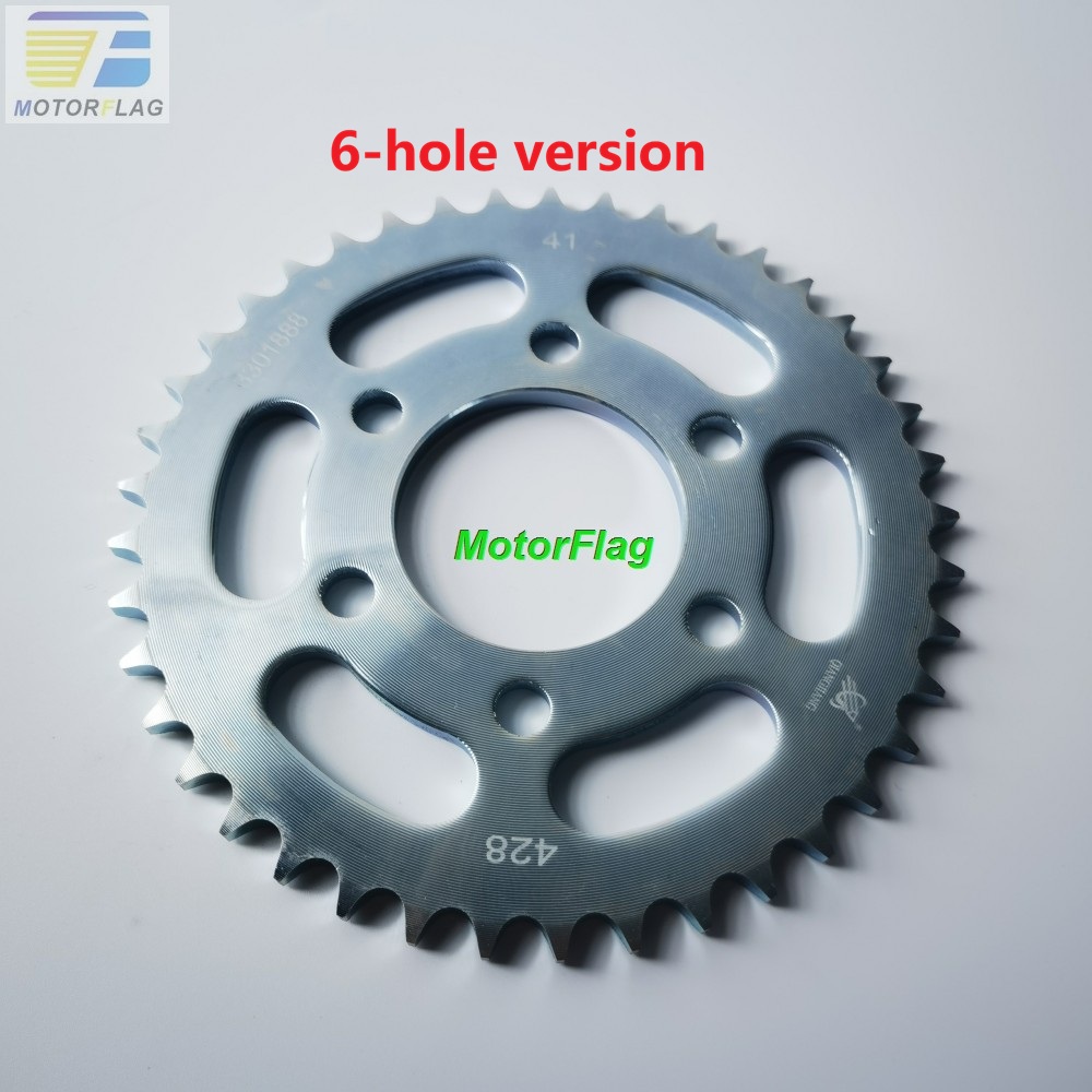 428 Chain - Задняя цепная звездочка 428-41T (новый тип,