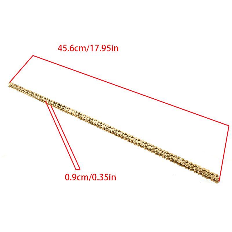 Цепь 25H 114 золотая, цепь 25H – обзор и цена Bike Chain